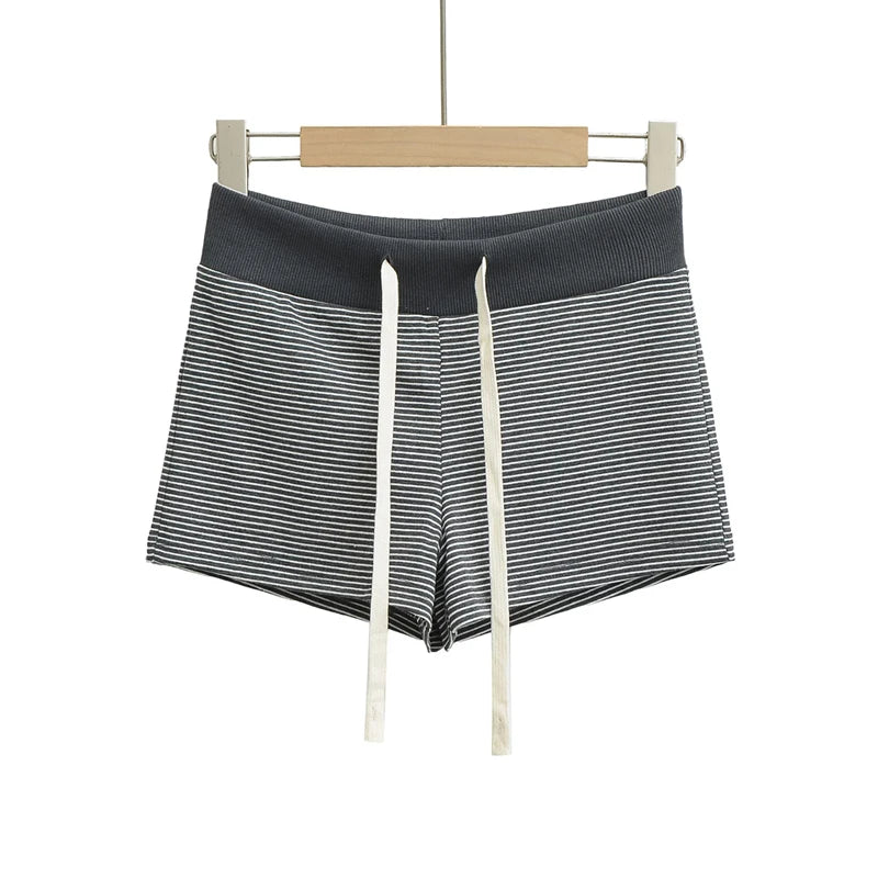 Soft striped shorts
