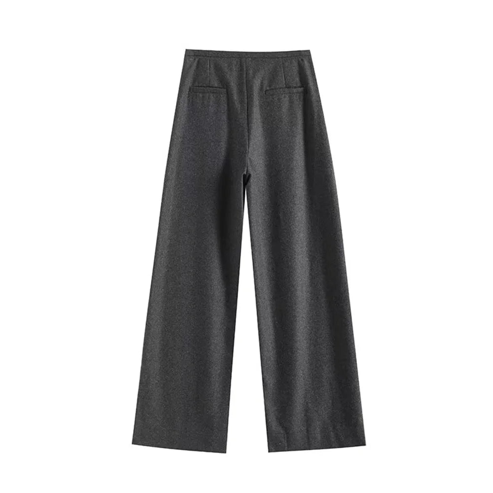 Elegant high cut pants