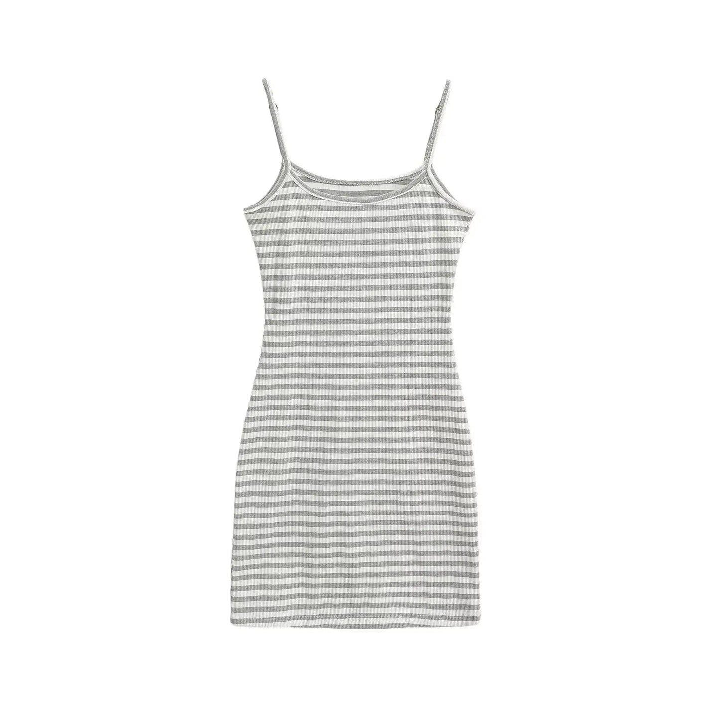 Basic striped dress