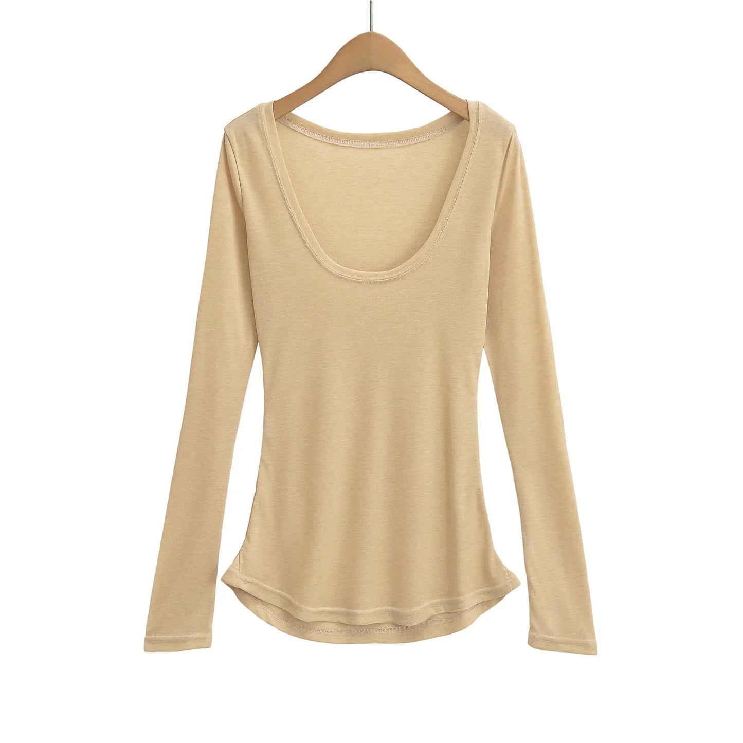 חולצה ארוכה אלסטית רכה