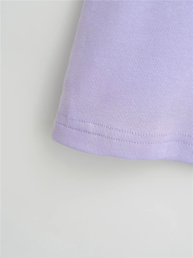 Basic round neckline dress