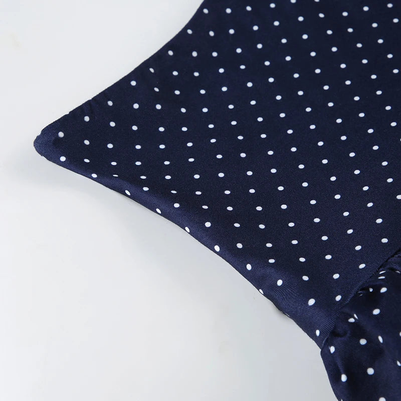 Dotted skirt and tank top set