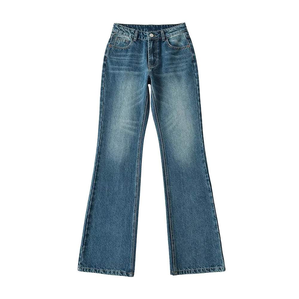 Basic flared jeans