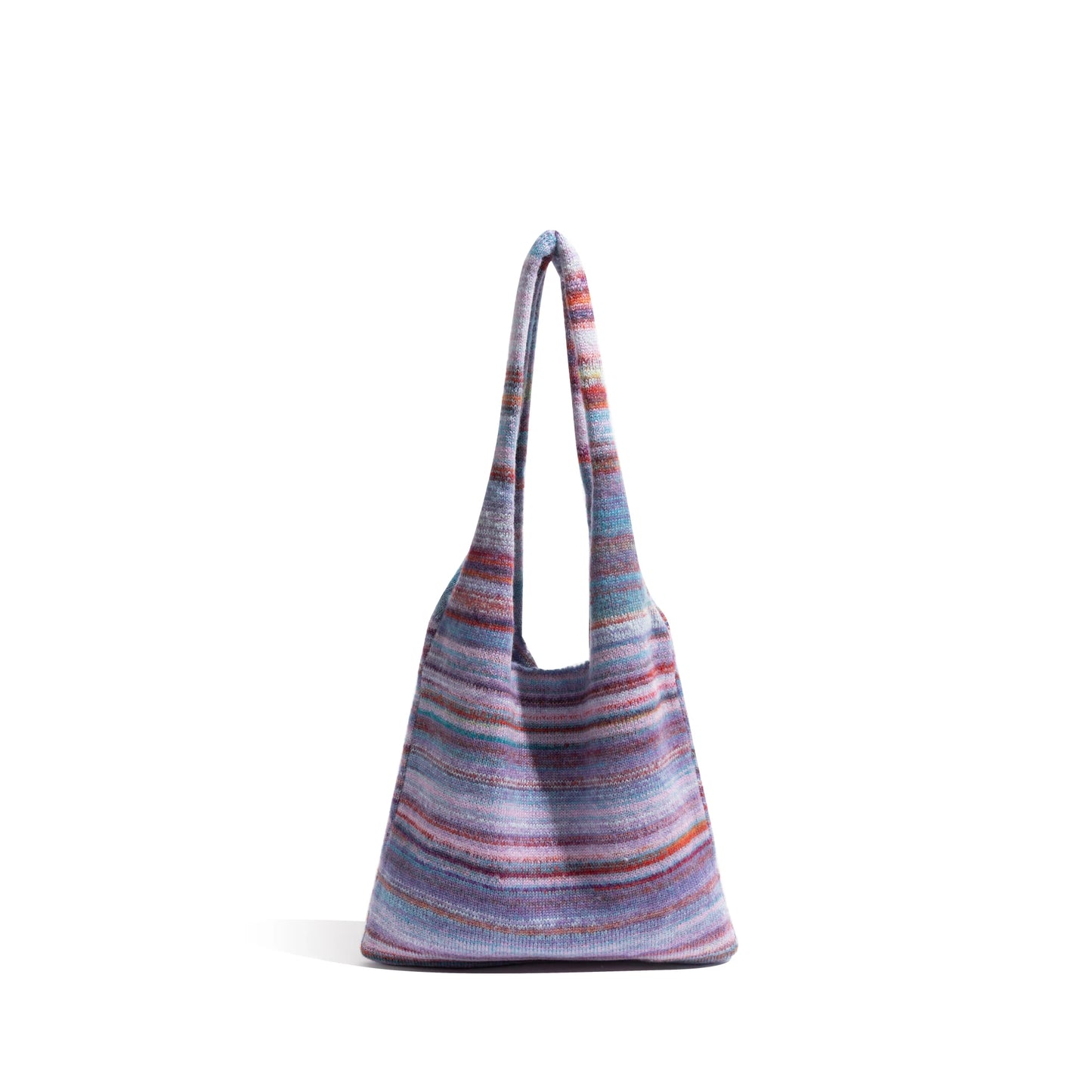 Colorful striped boho bag