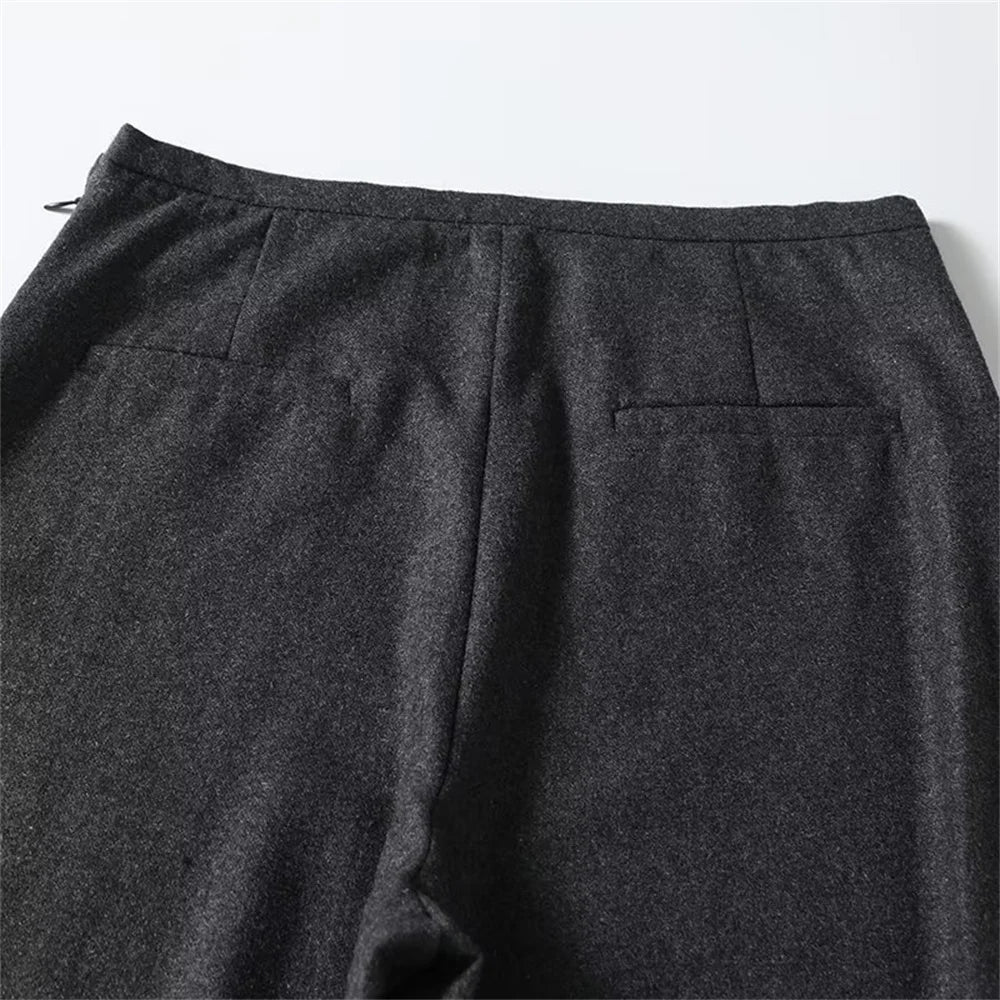 Elegant high cut pants