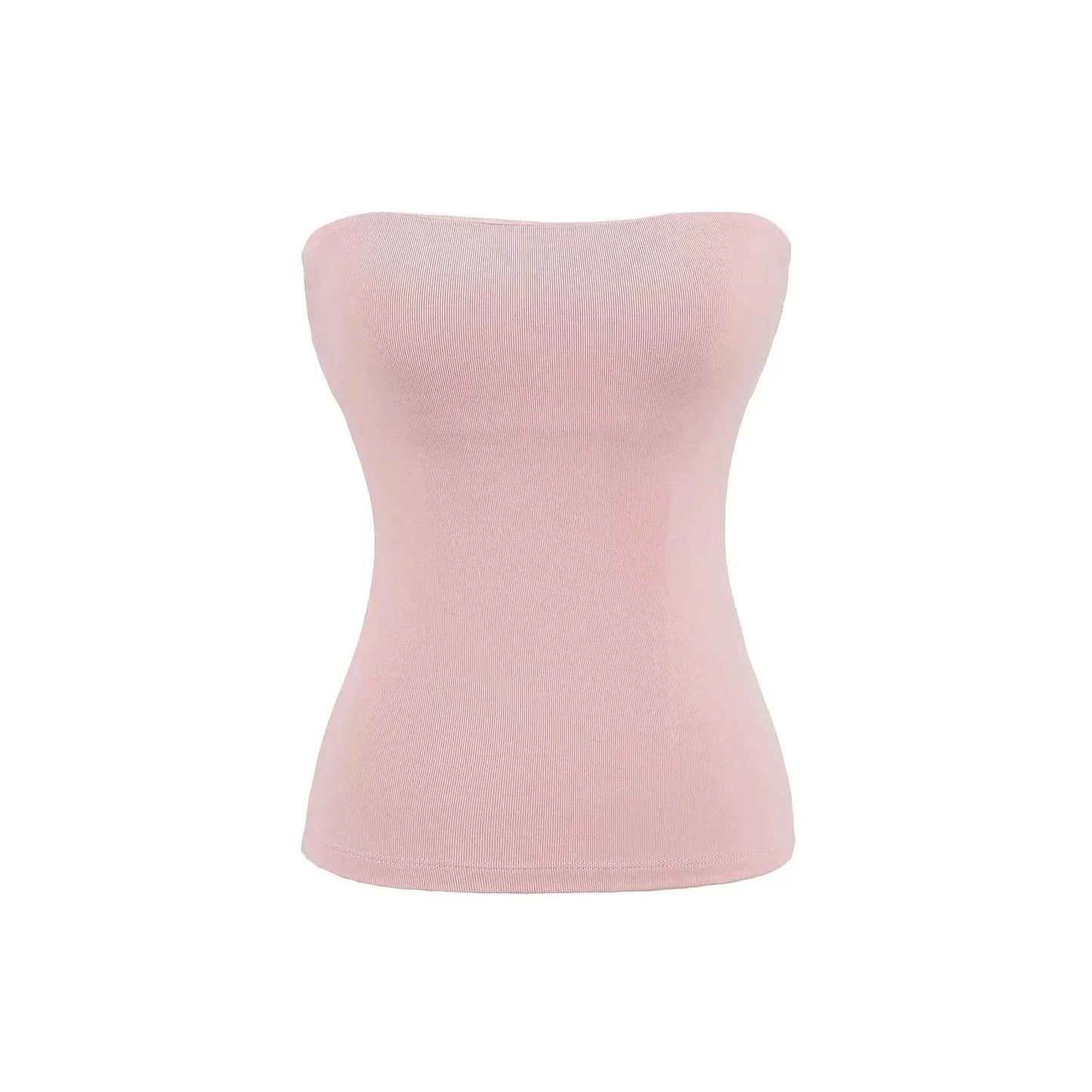 Strapless with a basic built-in bra