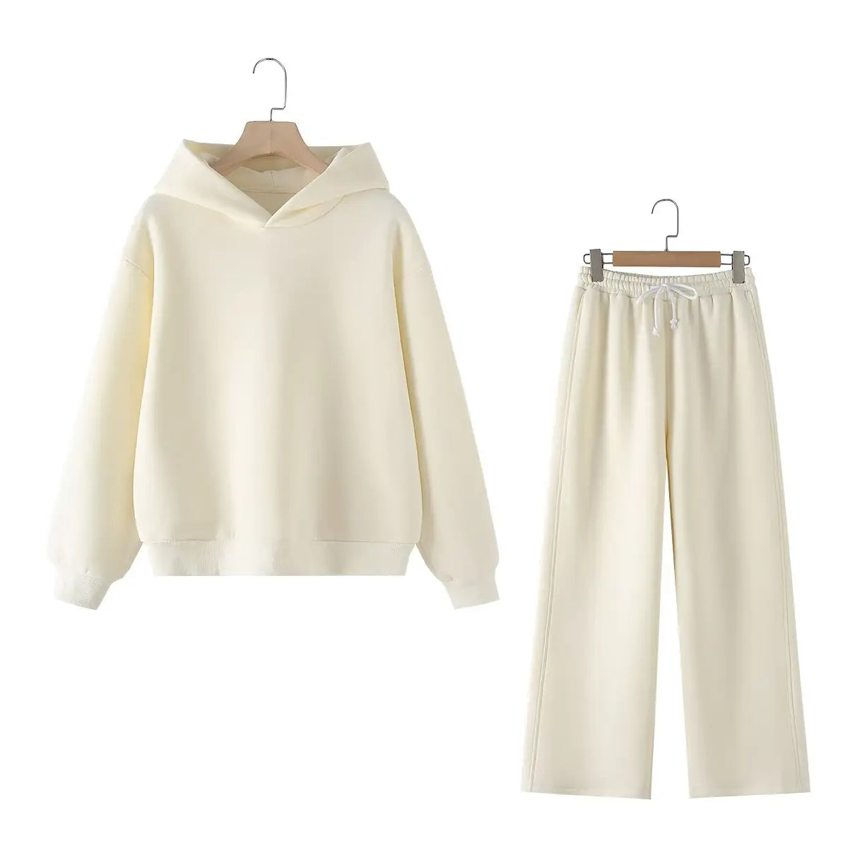 Basic sweat and sweatshirt set