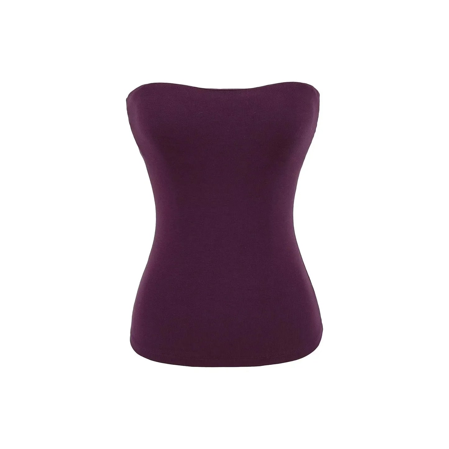Strapless with a basic built-in bra
