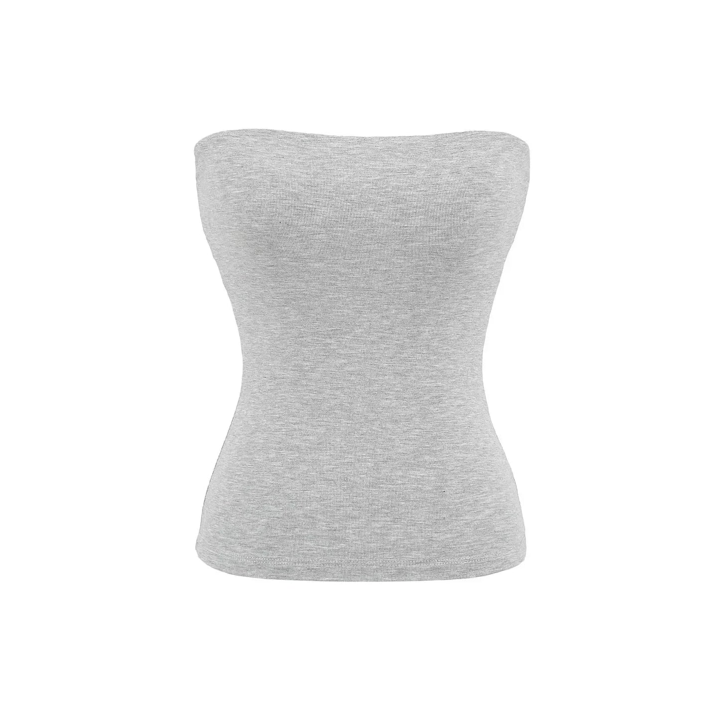 Strapless with a basic built-in bra