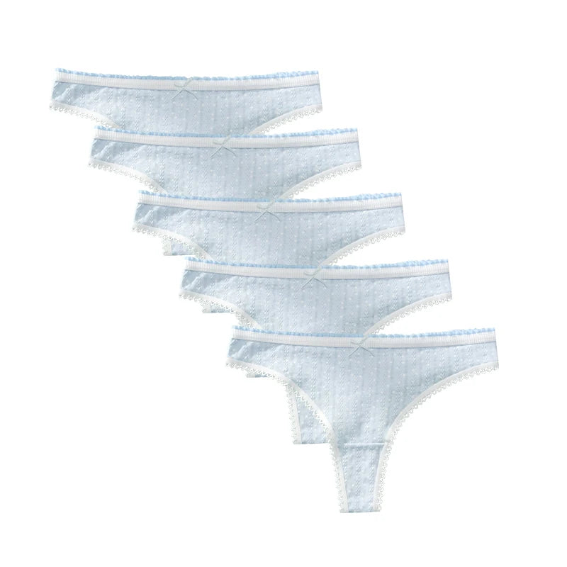 סט 5 תחתוני חוטיני אסתטיים