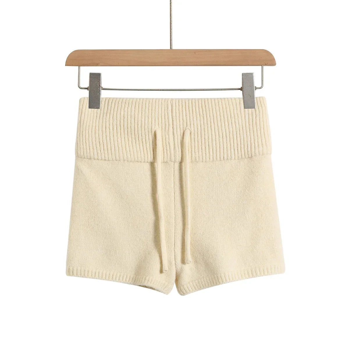 Soft knit shorts