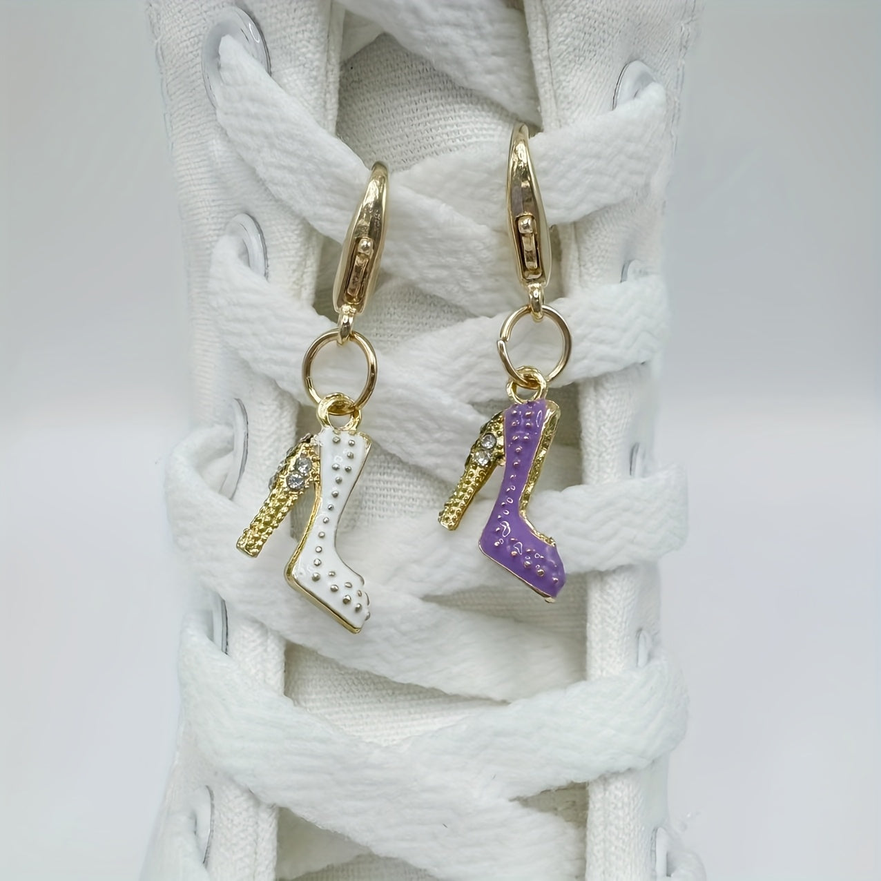 High heel pendants and shoe accessories