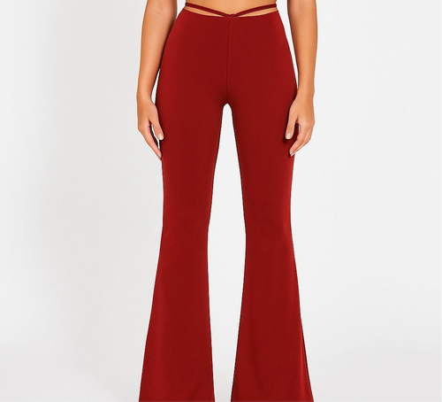 Expanding tights with elastic waist