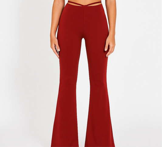 Expanding tights with elastic waist