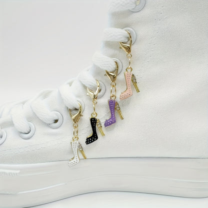 High heel pendants and shoe accessories