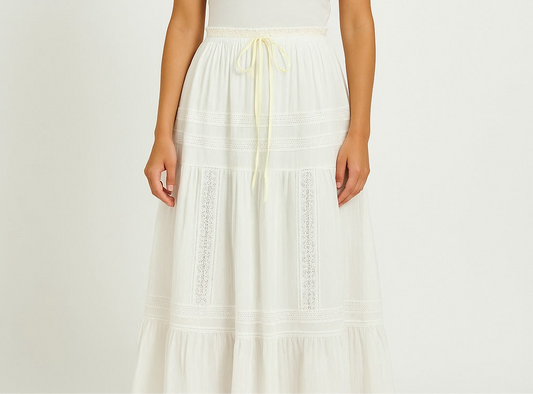 Aesthetic long skirt