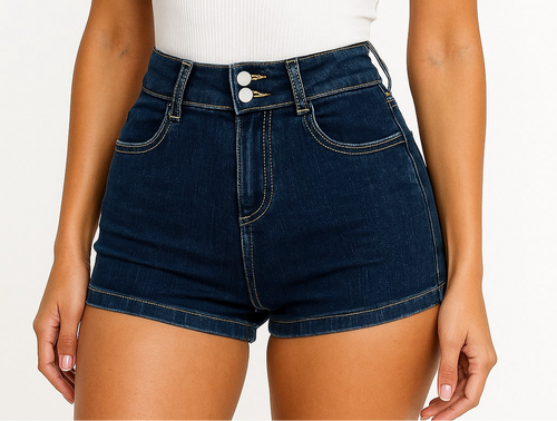 Two-button jeans