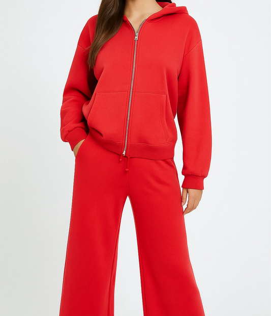 Sweatpants and hoodie set