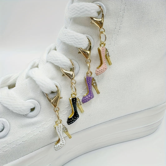 High heel pendants and shoe accessories
