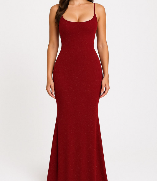 Sparkling evening dress