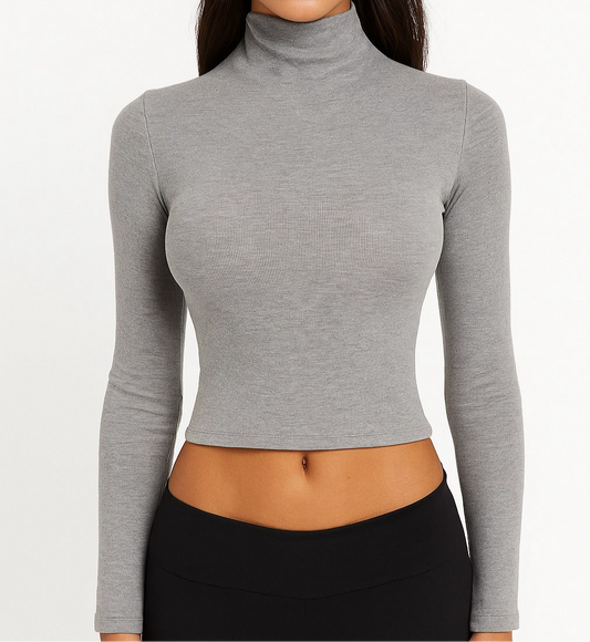 Long shirt with collar