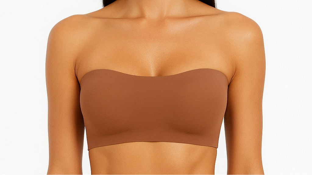 Seamless strapless bra