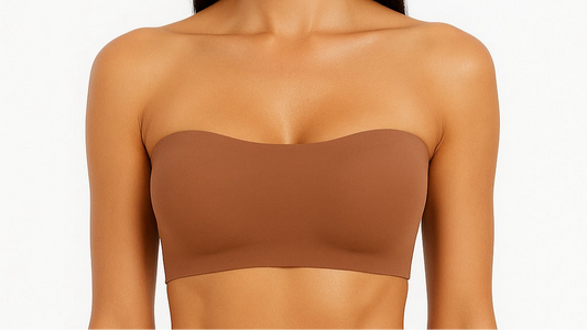 Seamless strapless bra