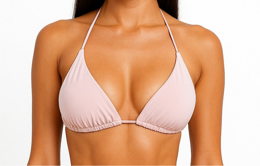 Collar bikini top