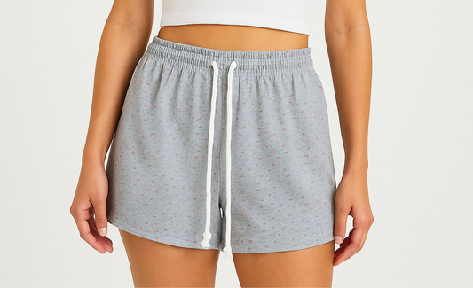 A soft floral short