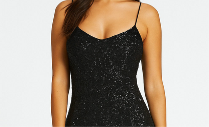 Sparkly evening dress