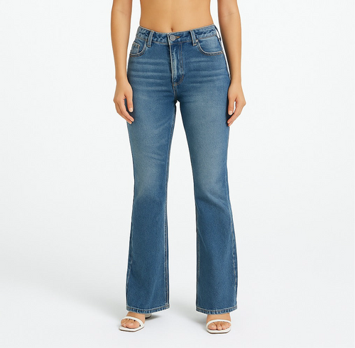 Basic flared jeans