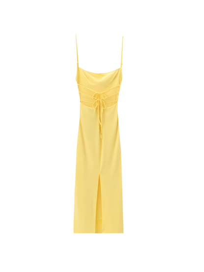 Classic dress with gathers