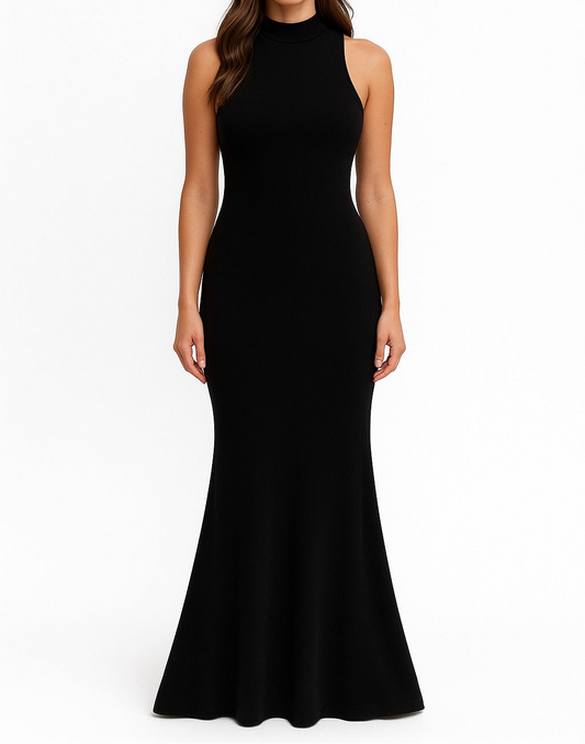 Classic dress with collar