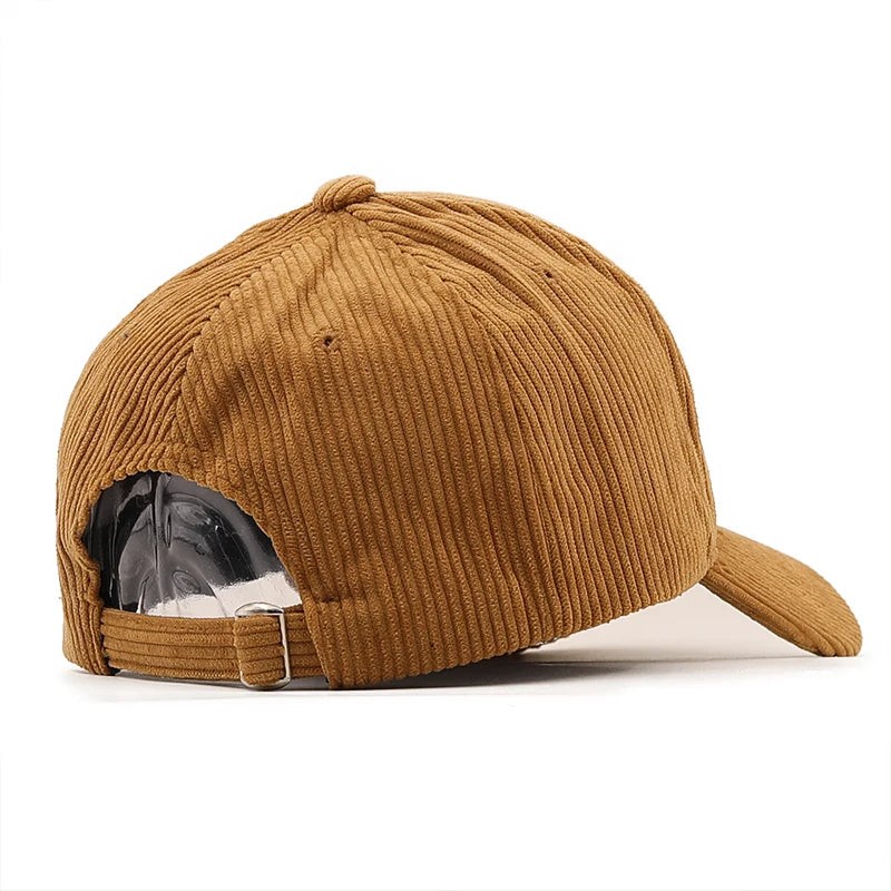Baseball cap with striped texture