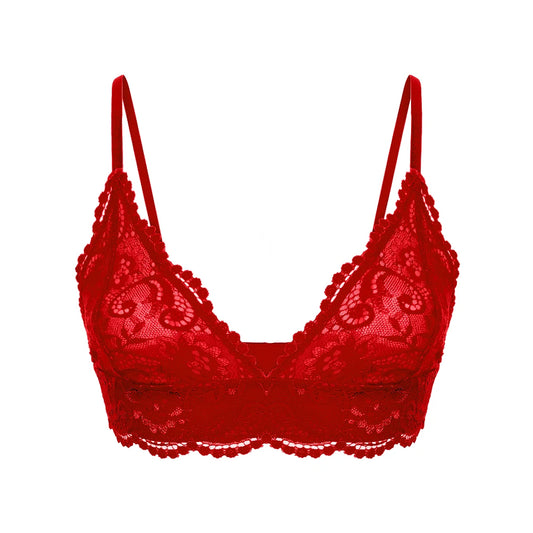 חזיית משולשים תחרה