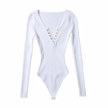 Bodysuit and buttons