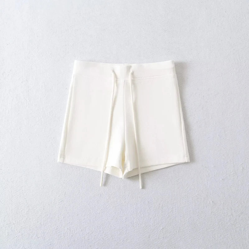 Basic elastic shorts