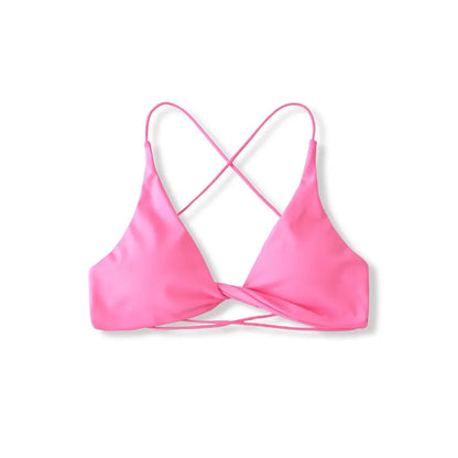Twisted bikini top