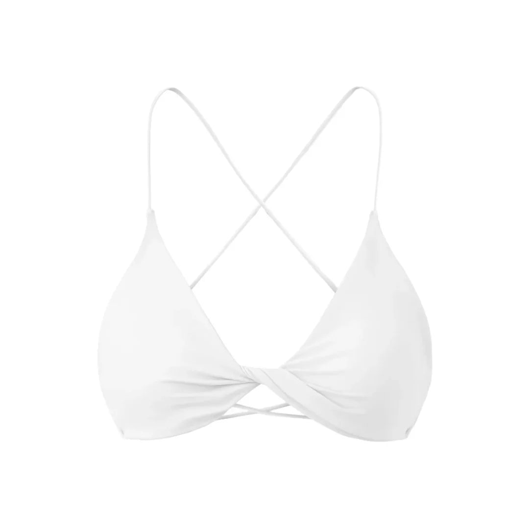 Twisted bikini top