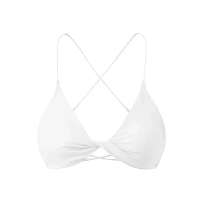 Twisted bikini top