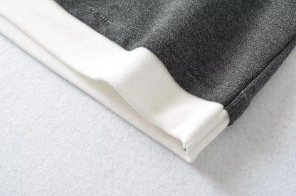 Long shirt like two layers