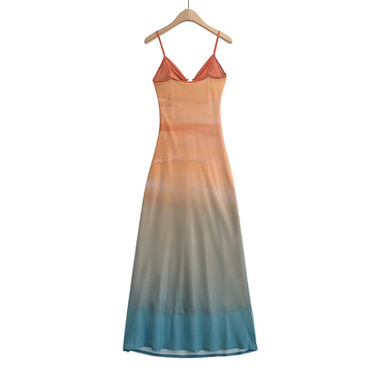 Beautiful sexy sunset dress