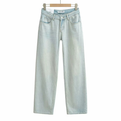 Basic low cut jeans