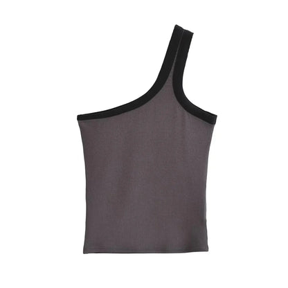 Single strap tank top