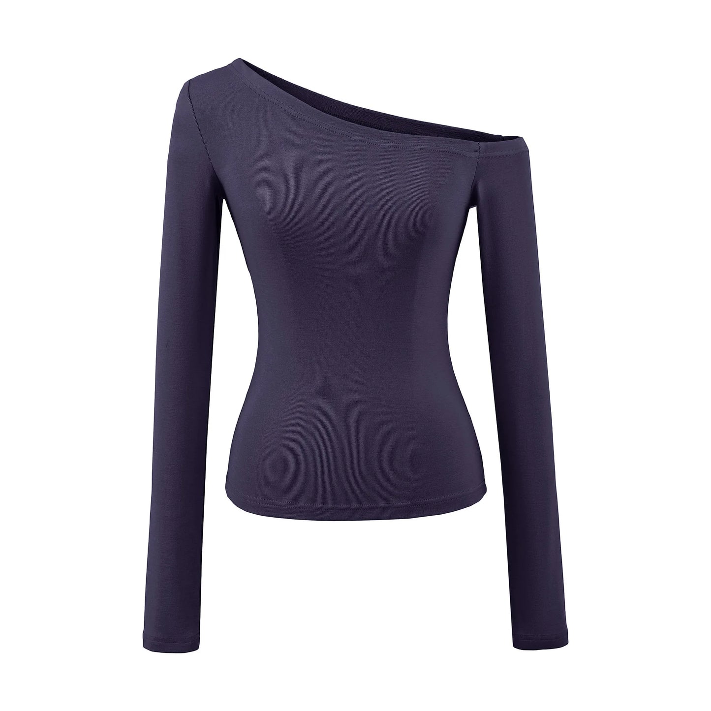 Half shoulder long shirt