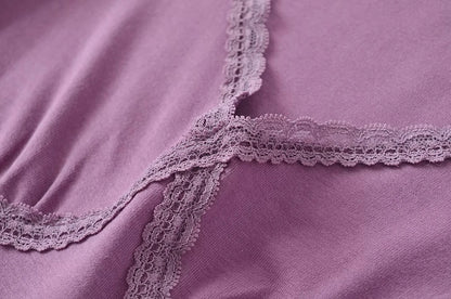 Lace triangle shirt