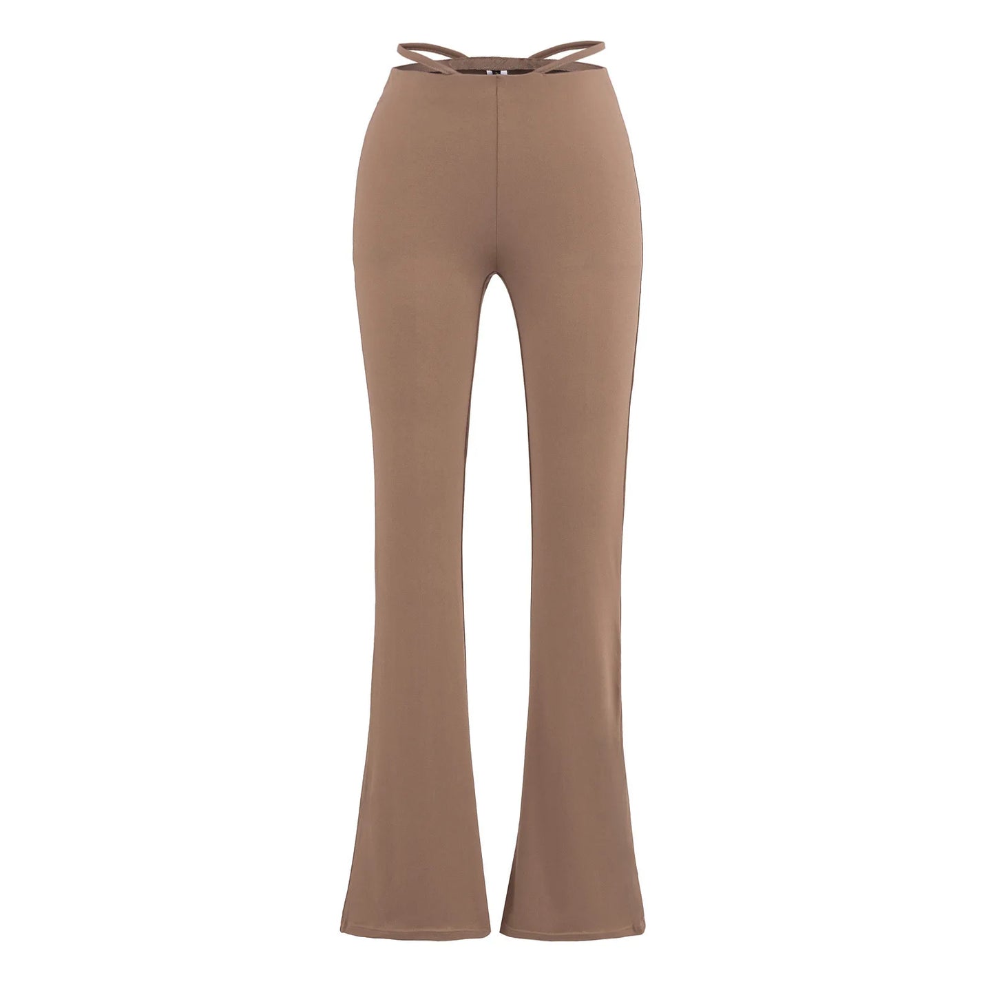 Expanding tights with elastic waist