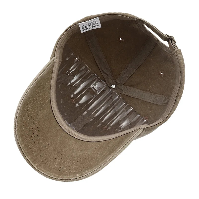 Wood baseball cap
