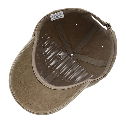 Wood baseball cap
