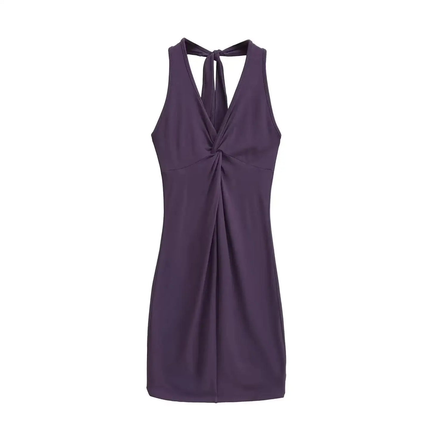 A dress with a twist in the chest